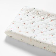 an image of a mattress that is not made in the day time or night hours