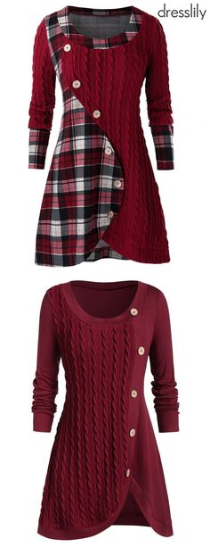 Trendy Plus Size Sweaters & Cardigans for Final Sales! #dresslily #sweaters #cardigans #spring #outfits #forfall #cozy #winter #pullover #curvy Sweater Outfits Women, Fall Sweater Outfits, Plus Size Herbst, Rosegal Plus Size, Sweater Outfits Fall, Flannel Outfits, Christmas Outfits Women, Plus Size Fall