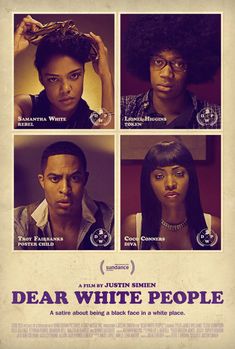 the poster for dear white people