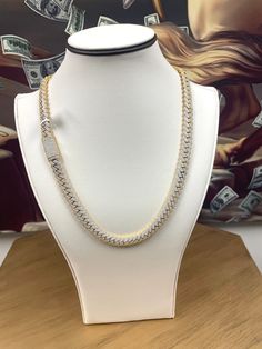 10k Moissanite Cuban Link Solid Yellow Gold 10.6mm - 22" Weight - 150.90g ....Many other style chains available... ....We do Custom Pieces.... ...0% financing with zero down available  ...Please message me for details... Gold-tone Cuban Link Jewelry, Gold-plated Cuban Link Chain Jewelry, Gold Diamond-cut Cuban Link Necklace Gift, Gold-tone Cuban Link Necklace, Luxury Gold-tone Cuban Link Chain Jewelry, Cuban Link, Miami Fl, Solid Yellow, Chains Necklace