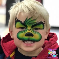 Face Painting Tips, Fair Face, Grinch Face Svg, Winter Face, Belly Painting, Glitter Face