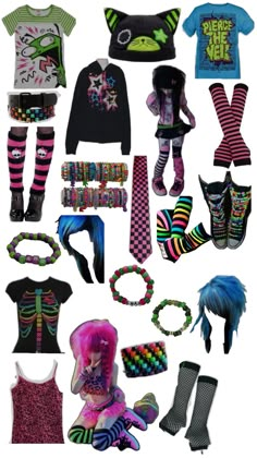 Scene Kid Aesthetic