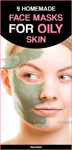 Face Masks for Oily Skin Masks For Oily Skin, Face Mask For Oily Skin, Mask Recipes, Mask For Oily Skin, Face Mask Recipe, Moisturizer For Oily Skin, Oily Skin Care