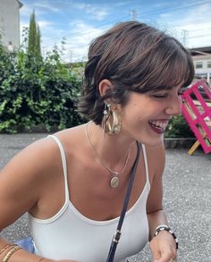 Hairstyle Engagement, Haircut Inspo, Really Short Hair, Hair Inspiration Short, Shot Hair Styles, Penteado Cabelo Curto, New Hairstyle, Mullet Hairstyle, Cut My Hair