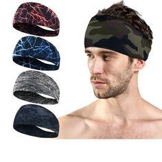 short description is not available Size: one size.  Color: Blue.  Gender: unisex.  Age Group: adult. Cool Headbands, Sweat Headbands, Yoga Men, Yoga Hair, Hiking Workout, Running Headbands, Women Headband, Gym Hairstyles, Athletic Headbands