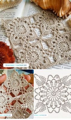 crocheted doily patterns and instructions