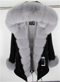 Heath Tips, Luxury Jacket, Short Parka, Fox Fur Jacket, Fur Hood Jacket, Fur Collar Coat, Chic Shirts, Outwear Women