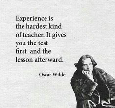 an image of oscar wilde with quote