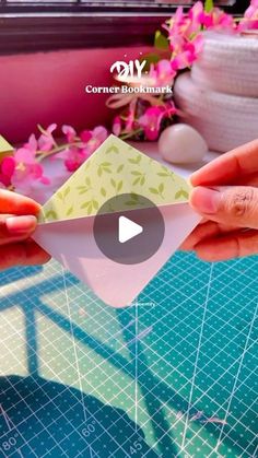 Tahura on Instagram: "DIY Corner Bookmark💚
Recreated this reel since y’all loved the previous one;)
.
.
.
.
.
.
NO REPOSTS ALLOWED
#reels #reel #reelkarofeelkaro #explore #craft #artandcraft #craftideas #reelindia #diy #crafttime #artandcrafts #papercraft #easydiy #paperdiy #origami #bookmark #bookstagram #bookmarks #diybookmark #viral" Corner Bookmarker Diy, Diy Corner Bookmarks, Origami Bookmark, Corner Bookmark, Corner Bookmarks, Instagram Diy, Craft Time