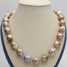 PRICES MAY VARY. Big 13-16mm Natural South Sea Purple / White Baroque Edison Pearl Necklace AAA+ - ( Length (Inches):7.5" Bracelet, Color:Purple ) Brand New And High Quality Product Description:Big 13-16mm Natural South Sea Purple / White Baroque Edison Pearl Necklace AAA+Product DescriptionMaterial|pearl|length|16" 18" 22" 24" 26" 28" 30"|Size|13-16mm|packing|No box Edison Pearl Necklace, Big Bead Necklace, Multi Strand Beaded Necklace, Edison Pearls, Pearl Strands, South Seas, Girly Jewelry, Baroque Pearls, Multi Strand