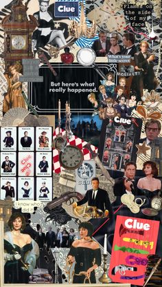 a collage of many different things including pictures and words on it, with the caption's name below