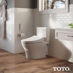 Ecology-minded luxury in a slim design, this WASHLET features warm water cleansing, built-in deodorizer and a heated seat TOTO Washlet K300 Plastic Cotton White Elongated Soft Close Heated Bidet Toilet Seat | SW3036R-01 Toto Bidet, Toto Washlet, Toto Toilet, Luxury Toilet, Bathroom Odor, Traditional Toilets, Bidet Toilet, Bidet Toilet Seat, Heated Seat