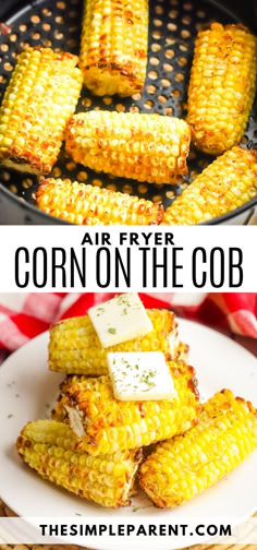 grilled corn on the cob with butter and parmesan cheese