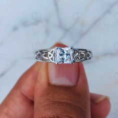 Irish Ring, Trinity Knot Ring, Celtic Engagement Rings, Irish Rings, Celtic Ring, Trinity Knot, Celtic Rings, Sparkly Things, Ring White Gold