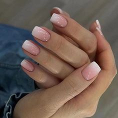 Nails Bride, Light Colored Nails, Colored Nail Tips, Colorful Nails, Her Nails, White Nail, Uñas Acrilicas, Stick On Nails, Nail Arts