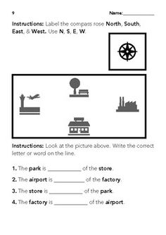 the worksheet is shown for students to learn how to read and understand what they are