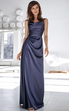 Exquisite Strapless A Line Satin Evening Dress with Sash - Dorris Wedding Dress With Ruching, Mother Dresses, Dress With Pleats, Floor Length Prom Dresses, Evening Dress Floor Length, Long Sleeve Dress Formal, Mob Dresses, فستان سهرة, Mothers Dresses