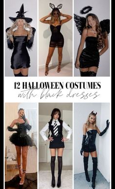 twelve halloween costumes for women to wear in the dark dress up party or costume contest