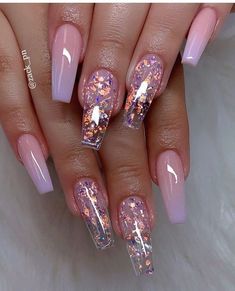 35 best idеаѕ fоr yоur ombrе nаіlѕ in summеr page- 2 | lifestylesinspiration.com Makeup Tip, Cute Acrylic Nail Designs, Glitter Acrylics, Women Halloween, Acrylic Nails Coffin, Birthday Nails, Fabulous Nails