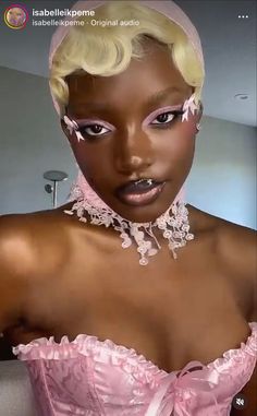 Pink Vogue, Face Art Makeup, Cool Makeup Looks, Dark Skin Makeup, Makeup Obsession, Looks Black, Pink Makeup, Hair Reference, Pretty Makeup