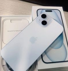 the new iphone 11 is in its box and it's still in its packaging