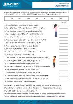 a worksheet with two children on the same page and one is reading an object