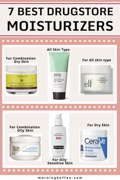 Best Moisturizer For Face Normal Skin, Drugstore Skincare Routine For Dry Skin, Best Mostizer For Face, Best Drugstore Face Moisturizer, Best Drugstore Moisturizer, Drugstore Skincare Routine, Witch Hazel For Skin, Best Face Cream, Drugstore Moisturizer