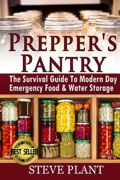 You have heard a lot about prepping and emergency food storage, but what is it really? How do you know what you need or how much you need? When you see images on television or on the internet of these well-stocked prepper food pantries, it can be a little overwhelming. Hundreds of cans of food, boxes and boxes of pasta and gallons of water lined up on a shelf seems like a lot of work. To be perfectly honest, it is, but it can be done with a little guidance and due diligence. This book will help Survival Facts, Prepper Food, Preppers Pantry, Jar Meals, Pantry Recipes, Emergency Food Storage, Survival Quotes, Mason Jar Meals, Prepper Survival