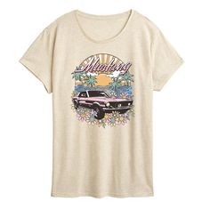 She will love showing off her style with this Women's Ford Vintage Mustang Graphic Tee. FEATURES Short sleeves CrewneckFABRIC & CARE Solid Color: Cotton ; Heather Colors: Cotton/Polyester Machine wash Imported Size: Medium. Color: Beige. Gender: female. Age Group: adult. Graphic Tees Vintage Kohl's, Tan Short Sleeve Graphic Tee, Vintage Horse Shirt, Horse Graphic Tee, Mustang T Shirts, Vintage Mustang, How To Show Love, Her Style, Fabric Care