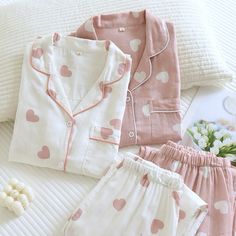 Cotton Pajamas Women, Cute Pjs, Cute Sleepwear, Cute Pajama Sets, Cozy Pajamas, Cotton Pajamas, Pajamas Comfy, Short Playsuit, Women's Pajamas