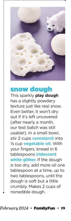 an article in the magazine about how to play doughnuts and what to do with them