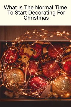 When to start decorating for Christmas Twelve Days Of Christmas