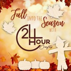 fall into the season with 24 hour crafts