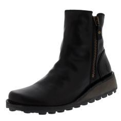 PRICES MAY VARY. Zip fastening on inner side Small rubber wedge heel Lining Microfiber Fly London, Womens Mid Calf Boots, Ladies Of London, Desert Boots, Calf Boots, Mid Calf Boots, Leather Ankle Boots, Ankle Booties, Mid Calf