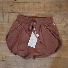 Buffbunny Collection Womens Mocha Lifesaver Shorts, Size Xxs, Never Worn With Tags Brown Bottoms With Built-in Shorts For Loungewear, Brown Loungewear Bottoms With Built-in Shorts, Brown Short Bottoms For Loungewear, Loungewear Bottoms With Built-in Shorts In Brown, Brown Short Lounge Bottoms, Trendy Brown Bottoms For Loungewear, Trendy Brown Loungewear Bottoms, Brown Shorts With Elastic Waistband For Loungewear, Cute Brown Bottoms For Spring