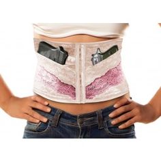 Concealed Carry Corset *Kat says: uh-may-zing. I totally want one! Concealed Holster, Krav Maga, Corsets, Ufc, Karate