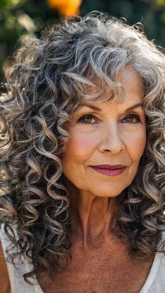 Glamorous Curly Hairstyles for Women Over 60 Ideas for Classic Curly Perm 💫 Curly Perm, Tape In Extensions, Tape In Hair Extensions, Short Curly Hair