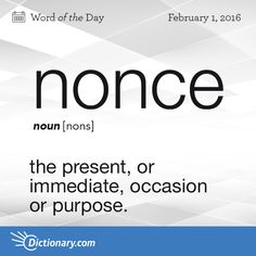 the present, or immediaite, occasion or purpose word of the day monday, february 4, 2016