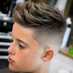 Cool 7, 8, 9, 10, 11 and 12 Year Old Boy Haircuts (2021 Styles) Kids Fade Haircut, Kids Haircut Styles, Fade Haircut Styles, High Fade Haircut