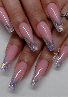 A women's lifestyle destination dedicated to style, entertainment, love, and living beautifully. Ongles Design, Quinceanera Makeup, Gucci Nails, Fab Nails, Clear Acrylic Nails, Nails Design With Rhinestones, White Acrylic Nails, Cute Acrylic Nail Designs, Vibrant Nails