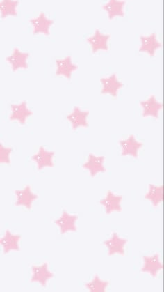 pink stars on a white background