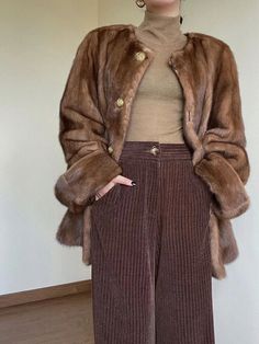 Faux Mink Coat