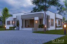 Double Storey House, Rustic House Plans, Mediterranean House Plans, Beach House Plans, Small Modern Home, 4 Bedroom House Plans, Three Bedroom House, Garage House Plans, Duplex House Plans