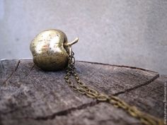 Крупный трехмерный кулон "Яблоко" - кулон,яблоко кулон,подвеска яблоко Pocket Watch