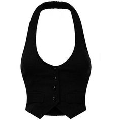 Fashion Secrets Womens Halter Waistcoat Business Suit Vest . Stay fly and up to date with our majestic women halter vest waistcoat. Chic yet sassy, the women business vest adds a classic new styling to your casual or career wardrobe. You will love the beautiful black woven fabric with a gentle black detail for an impeccable fit and look. A versatile addition to any wardrobe,the halter waistcoat vest features 3 solid buttons at the front for easy fastening and beautifully decorated with 2 small f Women Waistcoat, Halter Vest, Black Waistcoat, Crop Vest, Vest Waistcoat, Cropped Vest, Business Work, Black Vest, Vest Outfits