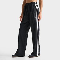 Women's adidas Originals Firebird Loose Track Pants | Finish Line Sports Track Pants, Track Pants Outfit, Sports Track, Adidas Joggers, Adidas Track Pants, Gym Pants, Adidas Pants, Firebird, Finish Line