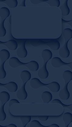 an abstract blue wallpaper with wavy shapes and a rounded button on the bottom right corner