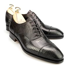 Carmina lizard oxford Cordovan Shoes, Formal Dress Shoes, Black Lizard, Jodhpur Boots, Expensive Shoes, Gentleman Shoes, Exclusive Shoes, Mens Designer Shoes, Oxford Shoes Men