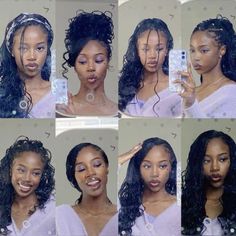 Hair Quince, Hairstyles With Crown, Quince Hairstyles With Crown, Hairstyles Bun, Quince Hairstyles, Pelo Afro, Protective Hairstyles Braids