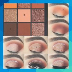 eye makeup tutorial; eye makeup for brown eyes; eye makeup natural; #Eyemakeup #makeuptutorial #lyndegoodwin1981 Makeup Eyeshadow Pallets, Eye Makeup Simple, Eyeshadow Designs, Eyeshadow Tutorial For Beginners, Makeup Tumblr, Makeup Simple, Natural Makeup Tutorial, How To Apply Eyeshadow, Make Up Tutorial